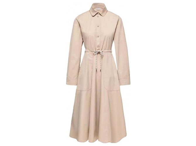Moncler Abito camicia midi in popeline - vista 4