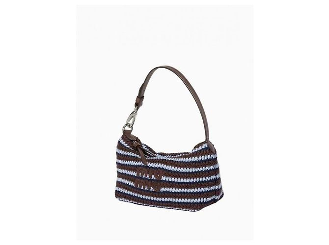 Bolso de ganchillo Miu Miu Marrón Algodón - vista 5