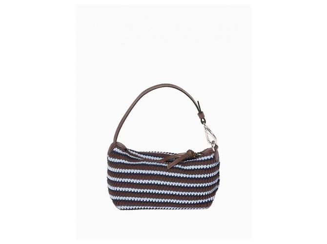 Bolso de ganchillo Miu Miu Marrón Algodón - vista 6