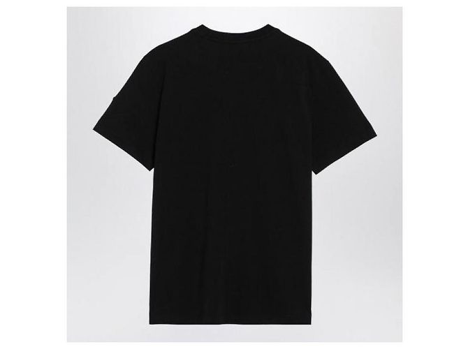 Moncler Logo T-Shirt aus Baumwolljersey - Ansicht 5