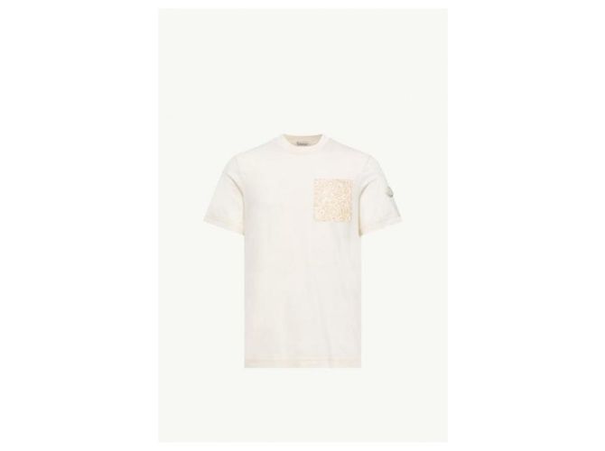 Moncler Baumwoll-T-Shirt mit Paisley-Print - Ansicht 4