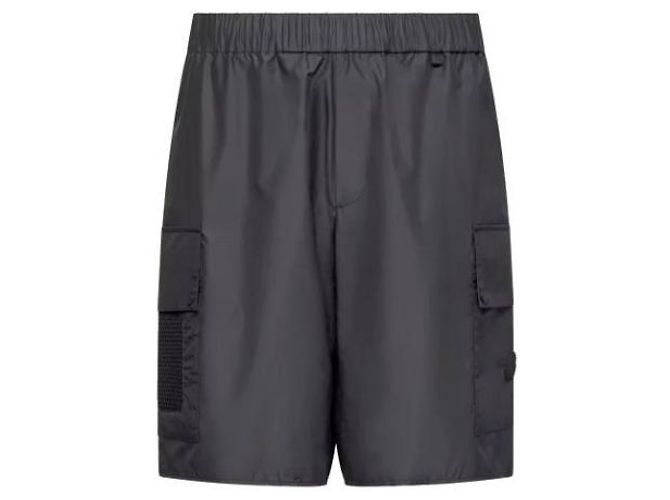 Pantaloncini Cargo Moncler Nero - vista 4