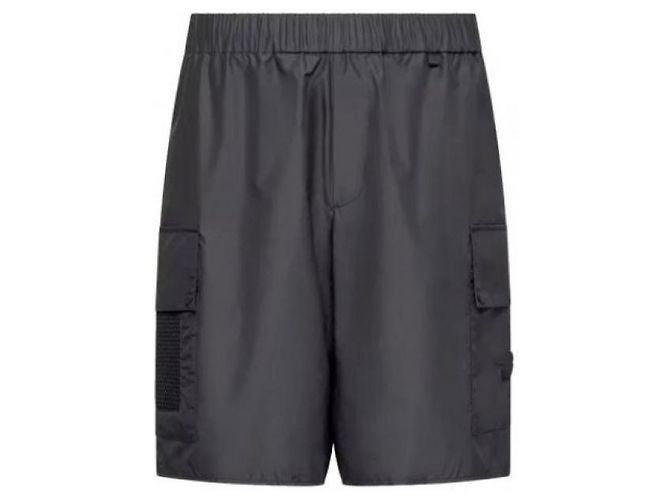 Pantaloncini Cargo Moncler Nero - vista 5