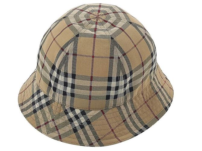 Burberry Vintage Nylon Bucket Hat kariert - Ansicht 4