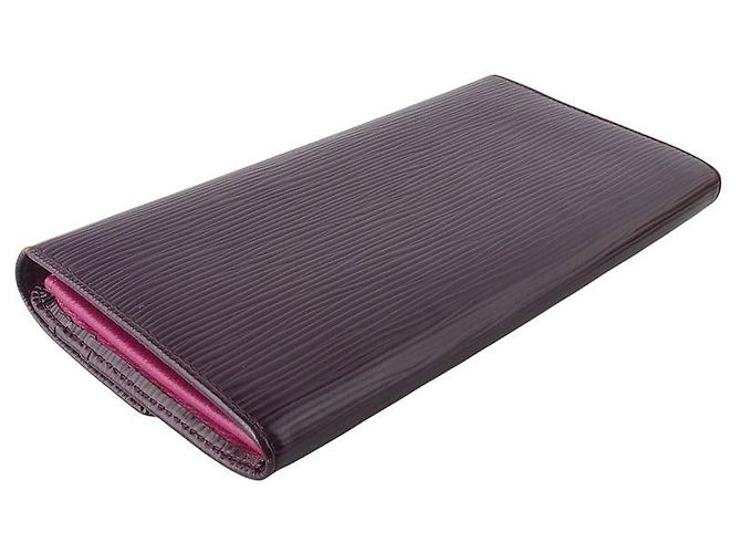 Louis Vuitton Cartera larga para mujer Epi Sarah Wallet - vista 3