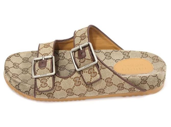 Gucci Ciabatte GG Supreme Canvas da uomo - vista 3