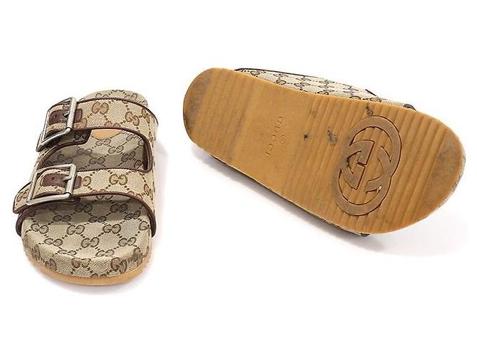 Gucci Ciabatte GG Supreme Canvas da uomo - vista 5
