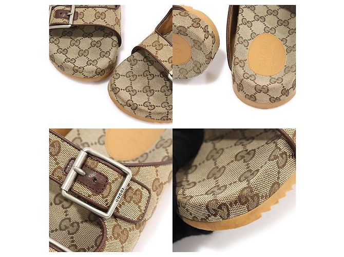 Gucci Ciabatte GG Supreme Canvas da uomo - vista 6