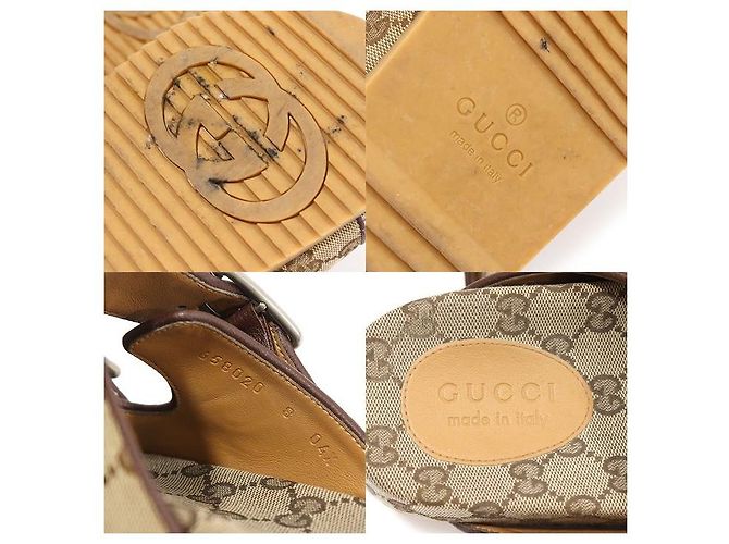 Gucci Ciabatte GG Supreme Canvas da uomo - vista 7