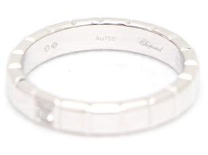 Chopard Anillo Medium Ice Cube en Oro Blanco y Diamantes Carat - vista 11