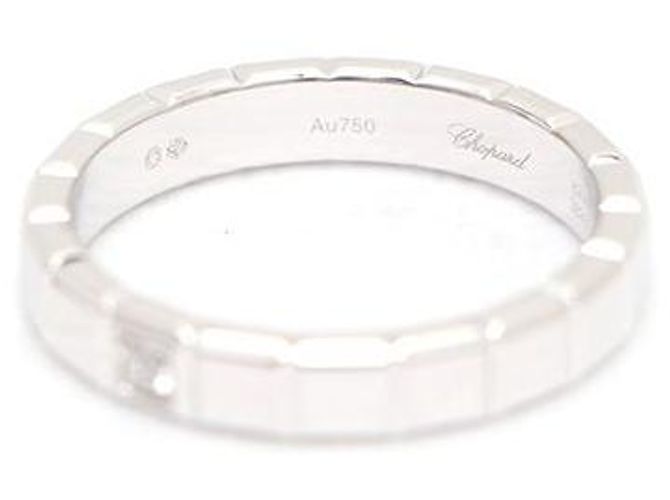 Chopard Anillo Medium Ice Cube en Oro Blanco y Diamantes Carat - vista 4
