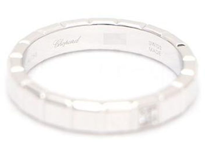 Chopard Anillo Medium Ice Cube en Oro Blanco y Diamantes Carat - vista 5