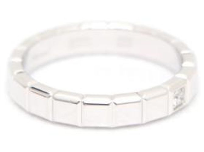 Chopard Anillo Medium Ice Cube en Oro Blanco y Diamantes Carat - vista 9