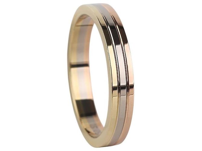 Cartier Van Cleef Trinity Ring Größe (Kaufhaus-Zertifikat) - Ansicht 2
