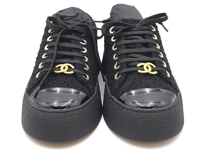 Chanel Tweed-Sneaker Unbenutzt - Ansicht 6
