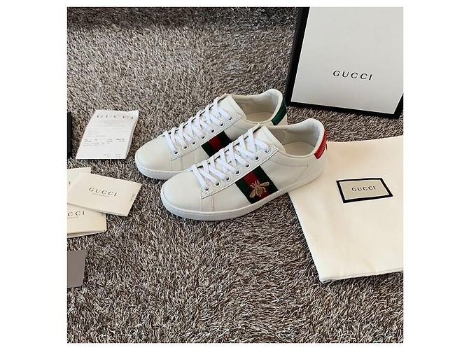 Gucci Sneakers con ricamo ape - vista 2