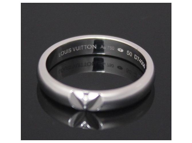 Louis Vuitton LV Bolt Ehering aus Weißgold - Ansicht 3