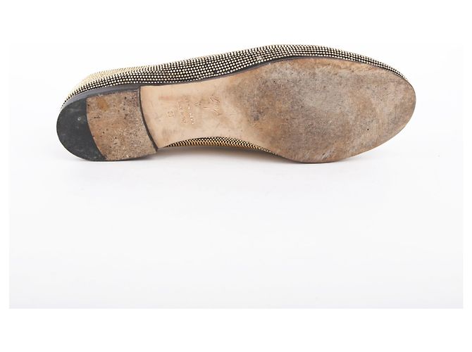 Mocassini con borchie dorate Giuseppe Zanotti - vista 12