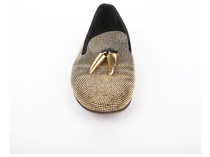 Mocassini con borchie dorate Giuseppe Zanotti - vista 2