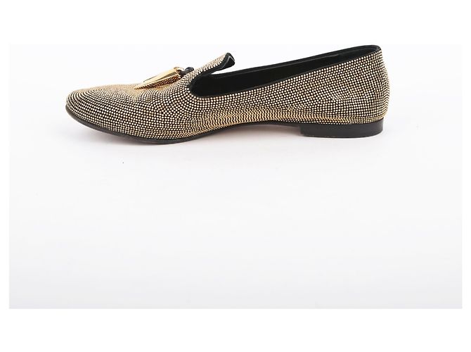 Mocassini con borchie dorate Giuseppe Zanotti - vista 4