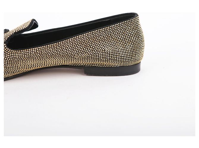 Mocassini con borchie dorate Giuseppe Zanotti - vista 6
