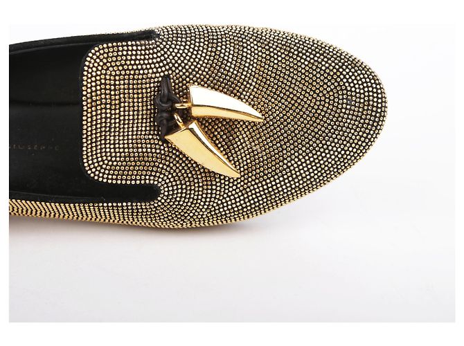 Mocassini con borchie dorate Giuseppe Zanotti - vista 9