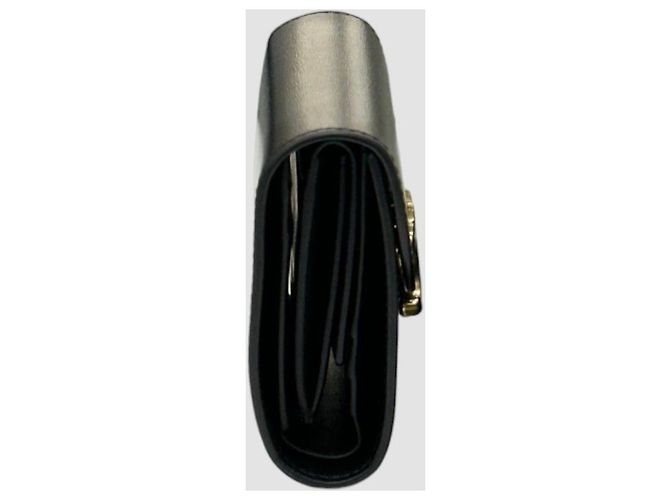 Céline Cartera compacta Triope Small de piel de becerro - vista 4