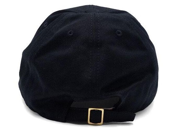 Thom Browne Cappellino da baseball in cotone con patch logo Navy - vista 6