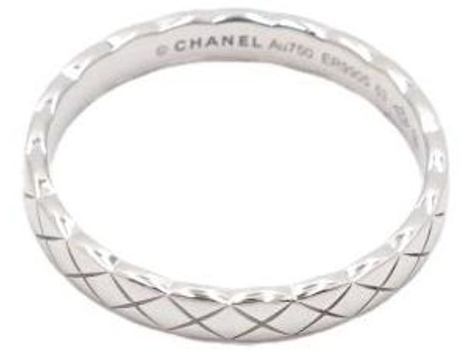 Chanel Mini Quilted COCO CRUSH Ring aus Weißgold Größe - Ansicht 2