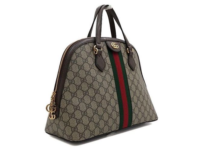 Gucci Borsa a mano e a tracolla Ophidia GG Medium Top Handle - vista 3