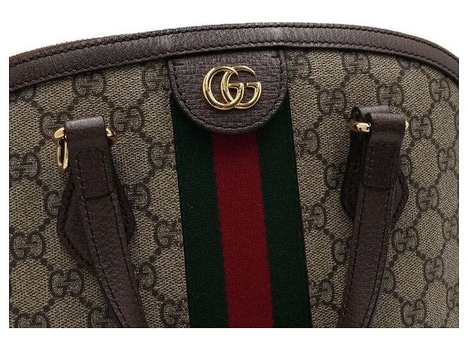 Gucci Borsa a mano e a tracolla Ophidia GG Medium Top Handle - vista 8