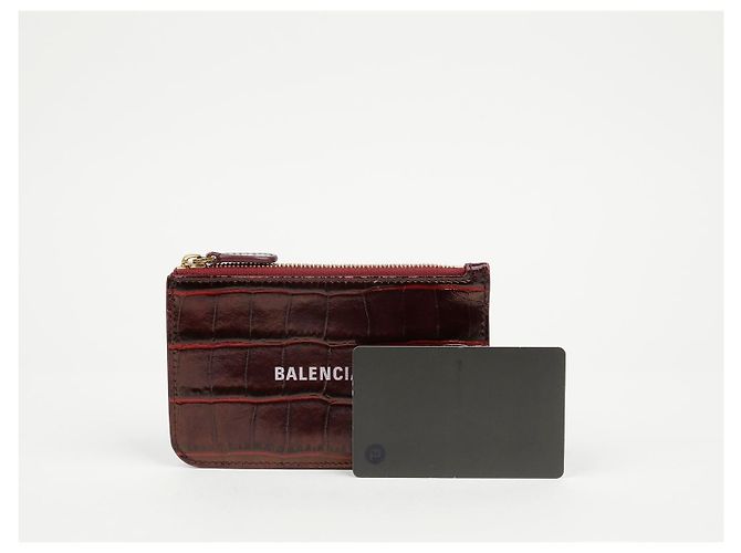 Balenciaga Tarjetero Everyday Logo - vista 13