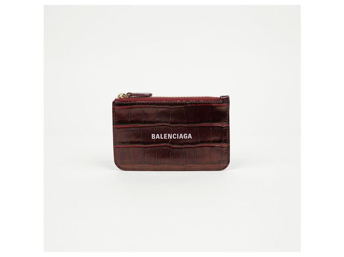 Balenciaga Tarjetero Everyday Logo - vista 2