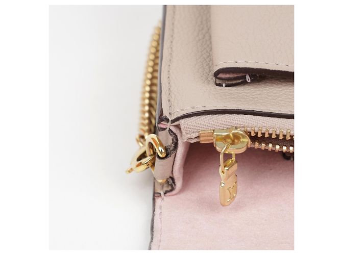 Louis Vuitton Borsetta a Tracolla in Pelle con Catena da Donna Grigio - vista 18
