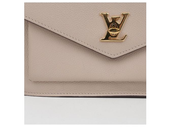 Louis Vuitton Borsetta a Tracolla in Pelle con Catena da Donna Grigio - vista 4
