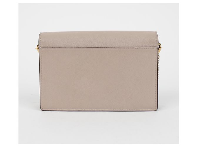 Louis Vuitton Borsetta a Tracolla in Pelle con Catena da Donna Grigio - vista 5