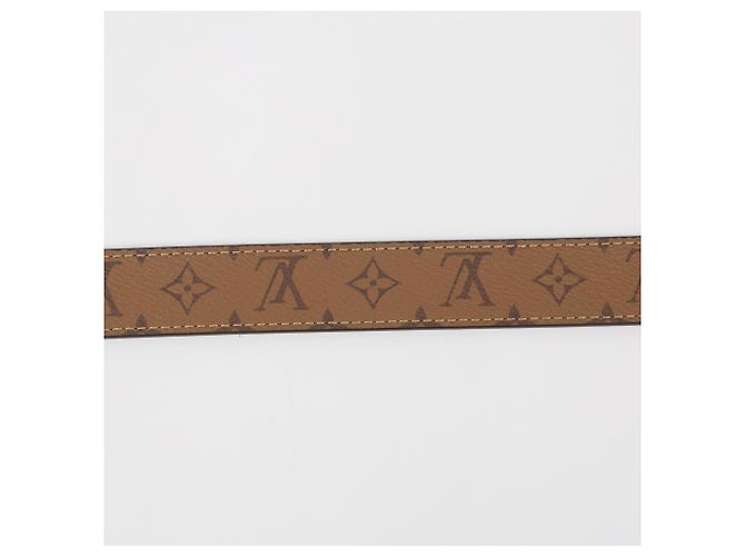 Louis Vuitton Cintura reversibile Dolphin in Monogram Reverse Canvas - vista 11