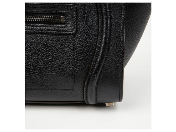Céline Micro Luggage Tote Bag Schwarz - Ansicht 4