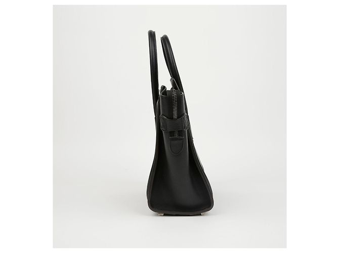 Céline Micro Luggage Tote Bag Schwarz - Ansicht 7