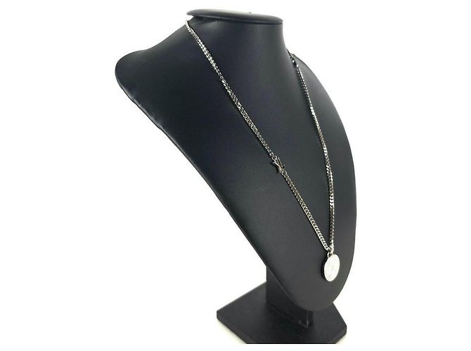 Louis Vuitton Collana con pendente Damier Staples - vista 3
