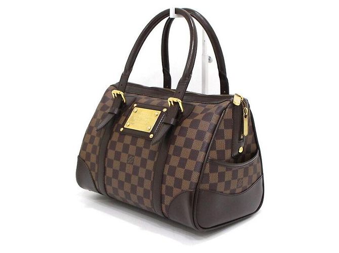 Louis Vuitton Borsa Tote Berkeley in Canvas Damier Ebène - vista 2