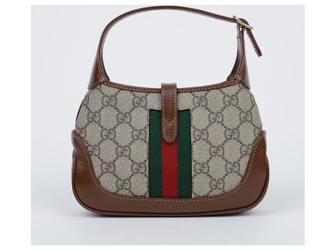 Gucci Bolso Jackie Mini Hobo Beige - vista 3