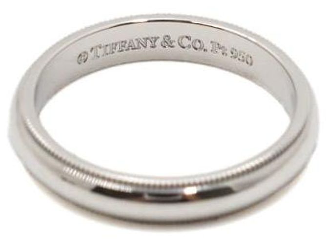 Tiffany & Co Fede nuziale classica con milgrain - vista 3