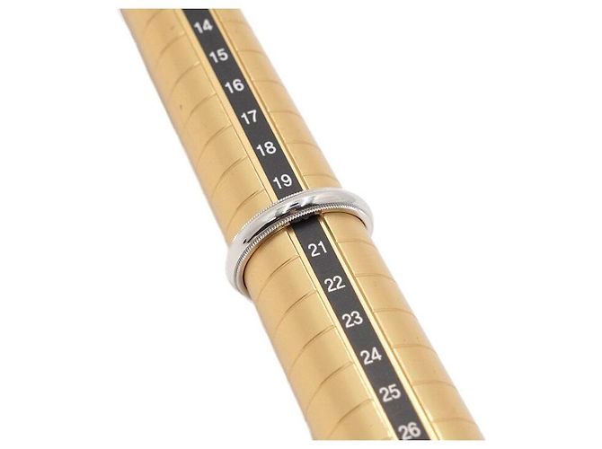 Tiffany & Co Fede nuziale classica con milgrain - vista 4