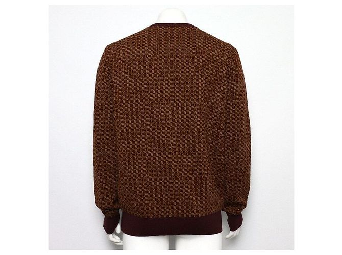 Hermès Strickpullover für Herren Lana Wool Chandal Logo Multi Pattern - Ansicht 4