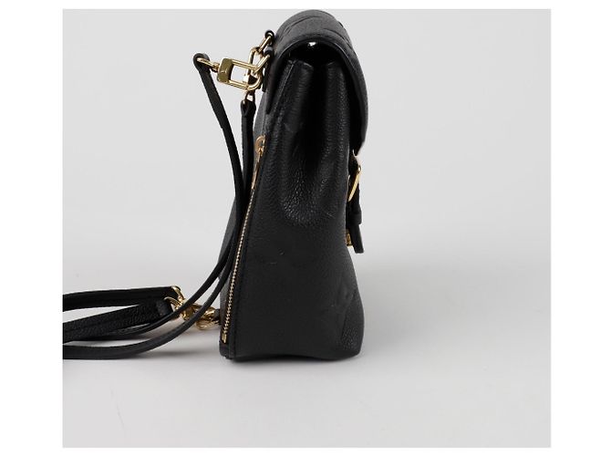 Louis Vuitton Tiny Backpack Zaino in pelle marrone - vista 5