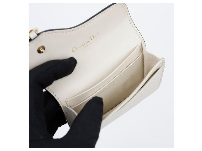 Dior Portacarte con patta Saddle - vista 16