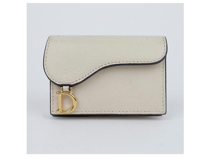 Dior Portacarte con patta Saddle - vista 5