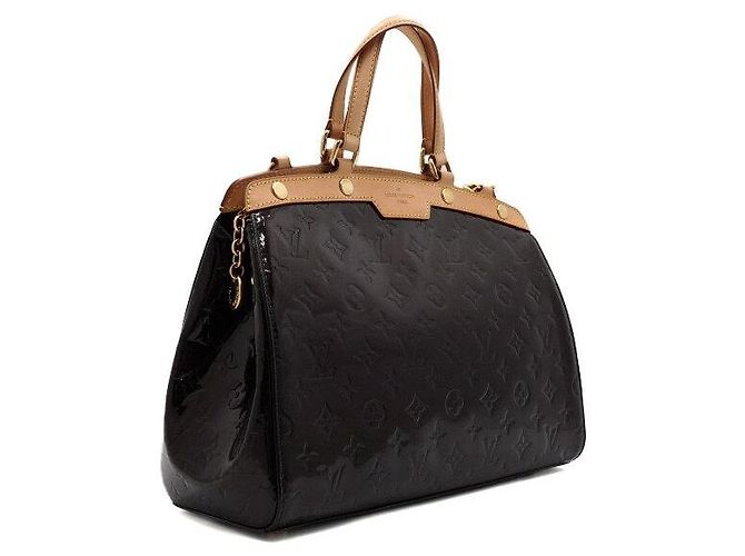 Louis Vuitton Borsa Tote e Borsa a Tracolla Monogram Vernis Brea MM - vista 3