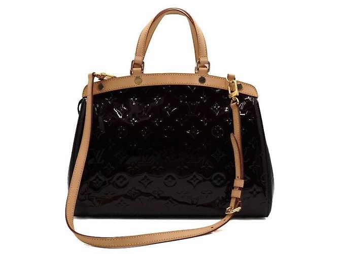 Louis Vuitton Borsa Tote e Borsa a Tracolla Monogram Vernis Brea MM - vista 4